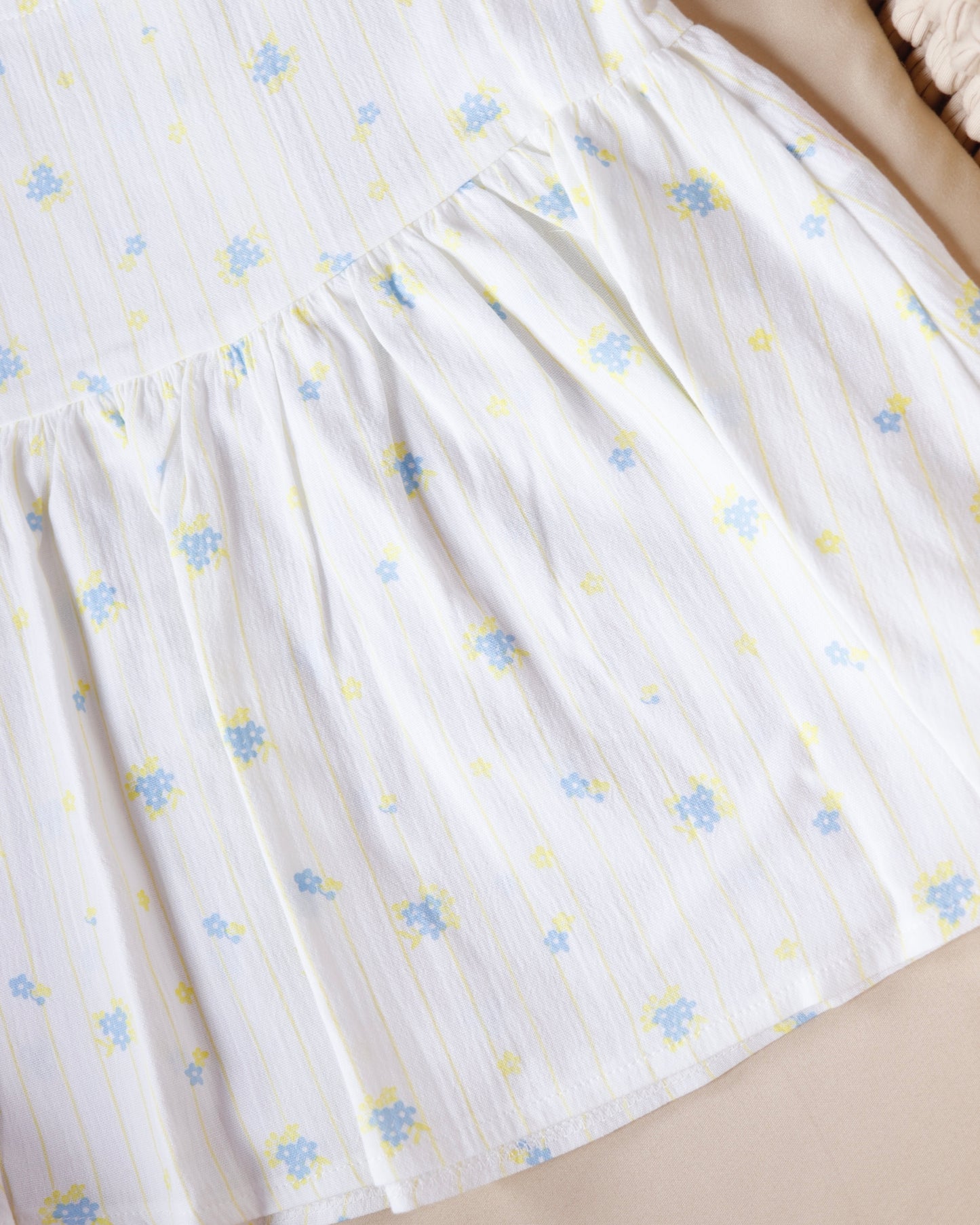 فستان بيبي قطن خفيف 💚