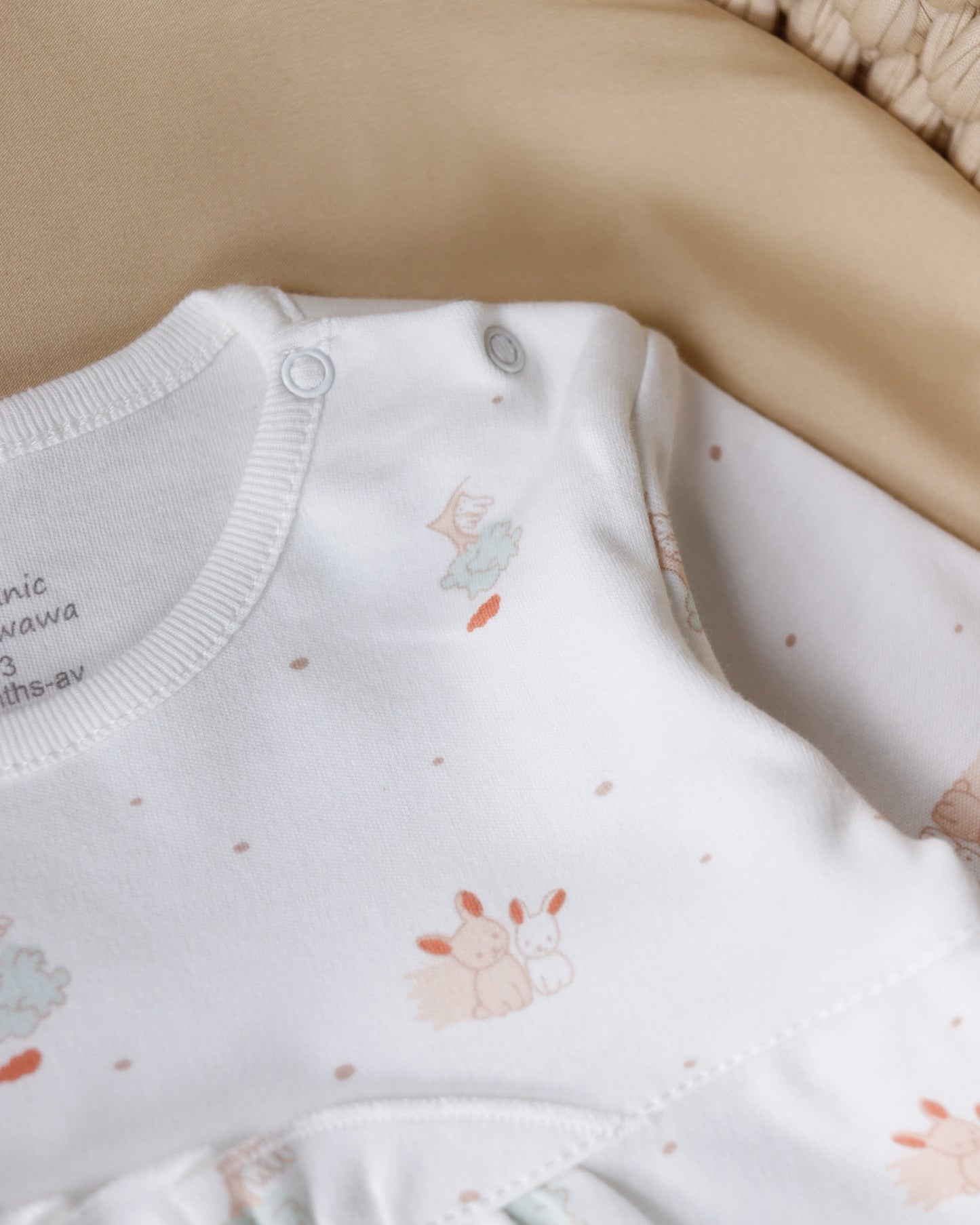 طقم قطن ١٠٠٪ قطعتين🤍🐇