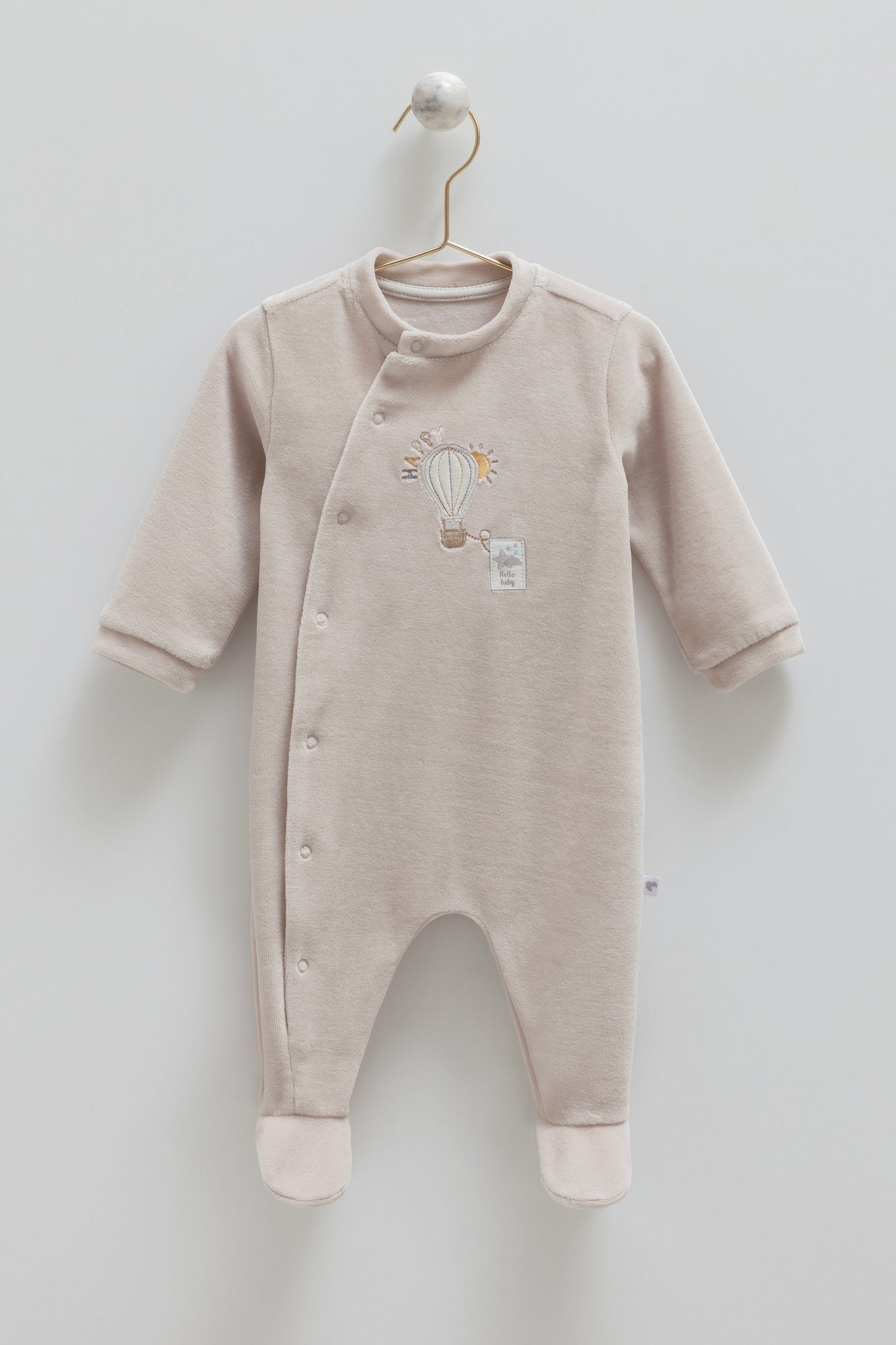 أفرهول بيبي مخمل رمادي🎈