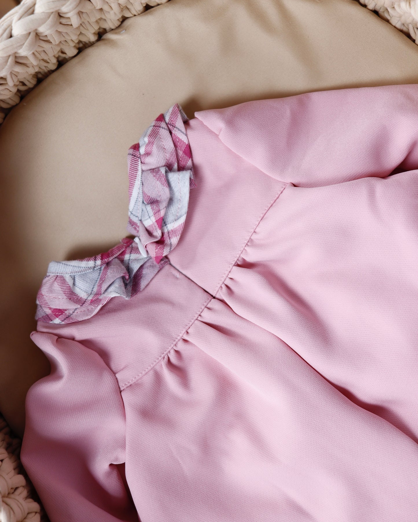 فستان بناتي 🩷٣-١٢ شهر