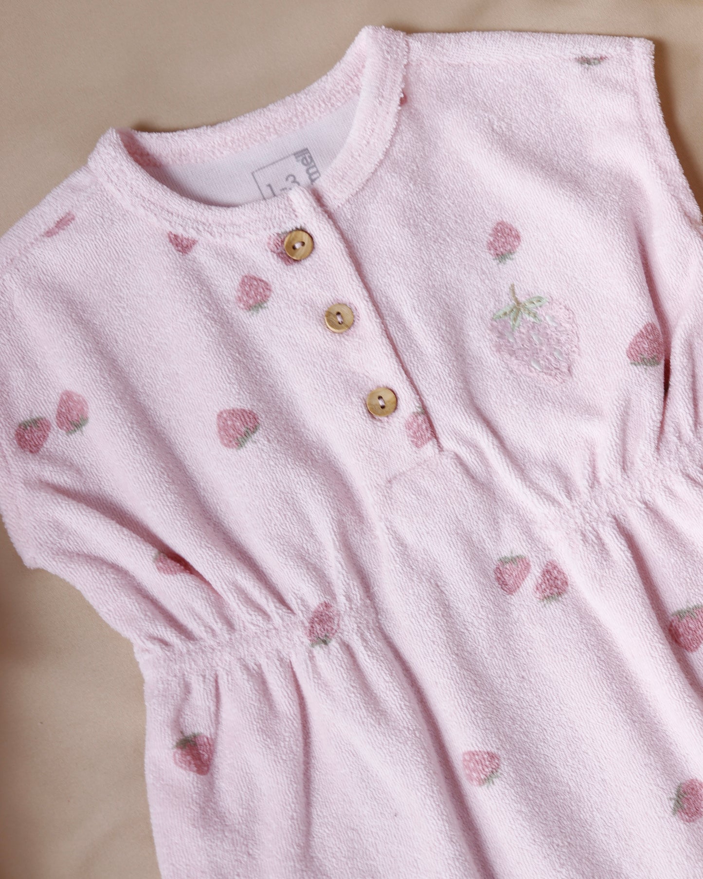 أفرهول صيفي برسمة الفراولة - الزهري🍓