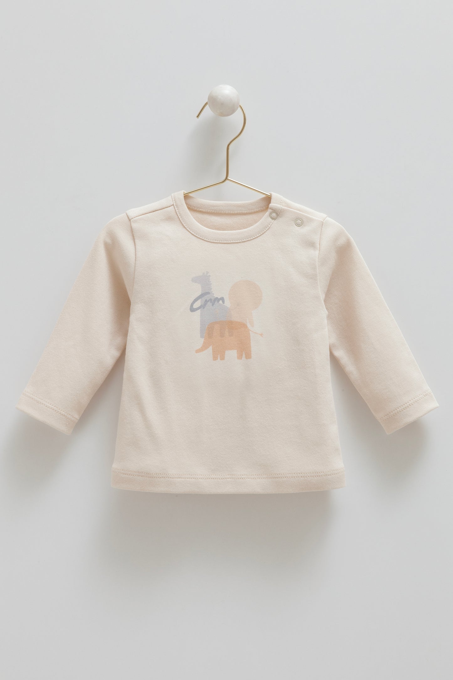 طقم بيبي قطن مبطن ٣ قطع ٣-٢٤ شهر❄️ ازرق