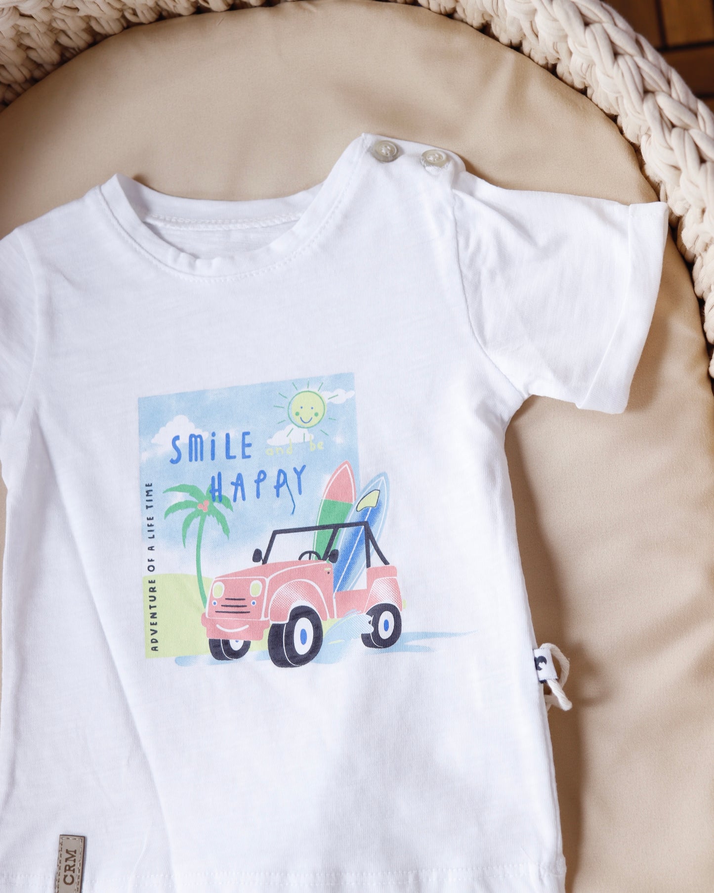 طقم بيبي صيفي مميز 💚🚘