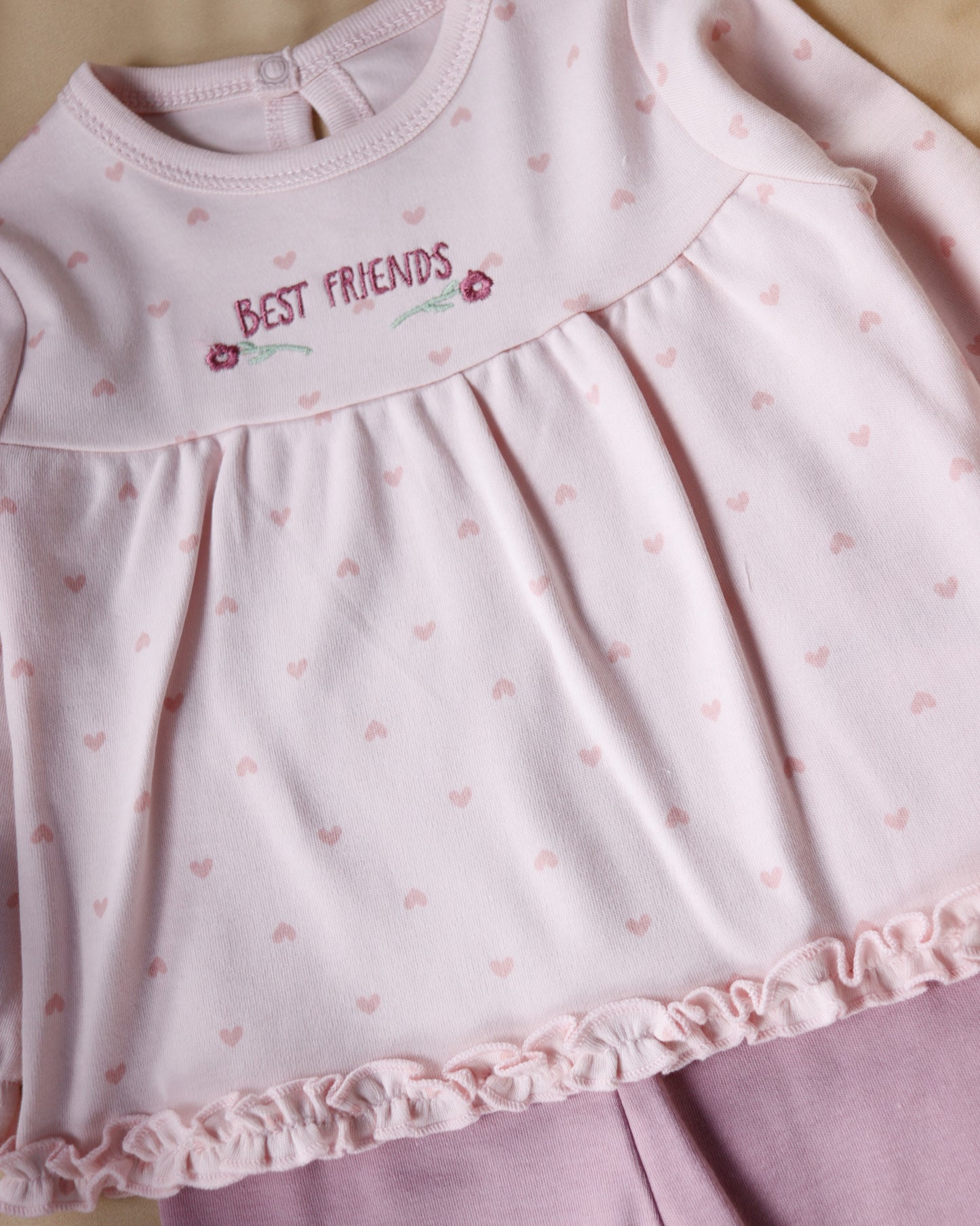 بجامه بيبي قطن قطعتين💕