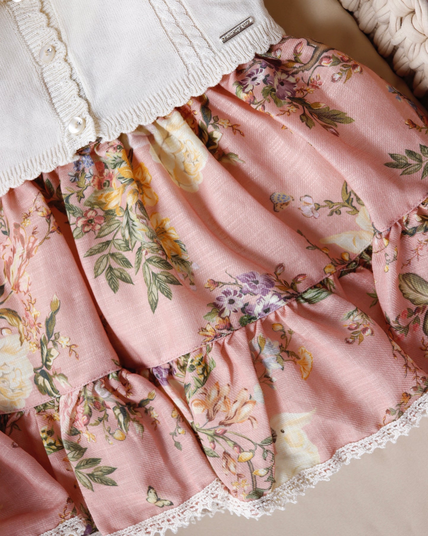 فستان ٣ قطع ١-٥ سنوات