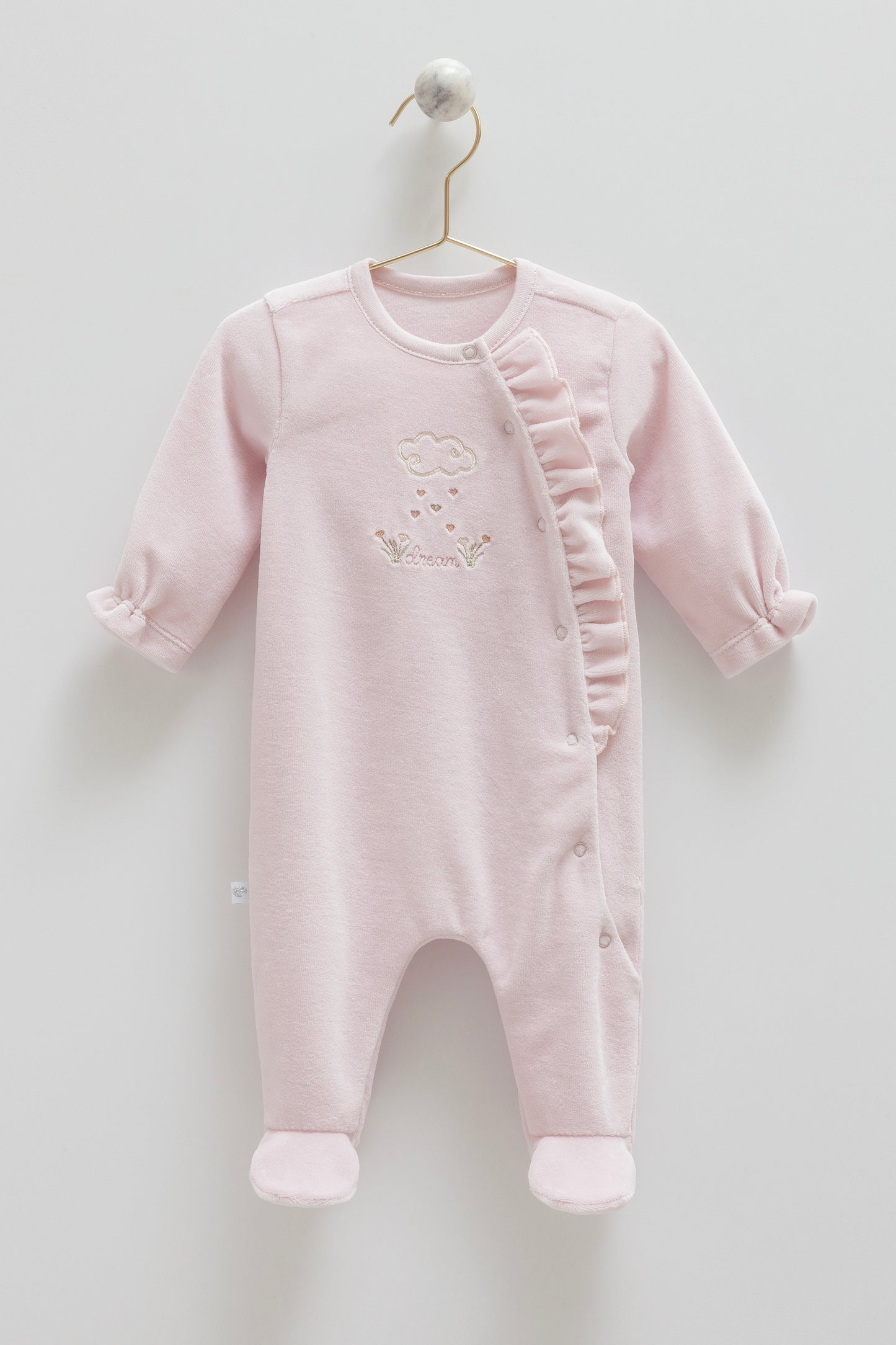 أفرهول بيبي مخمل 🌸 زهري