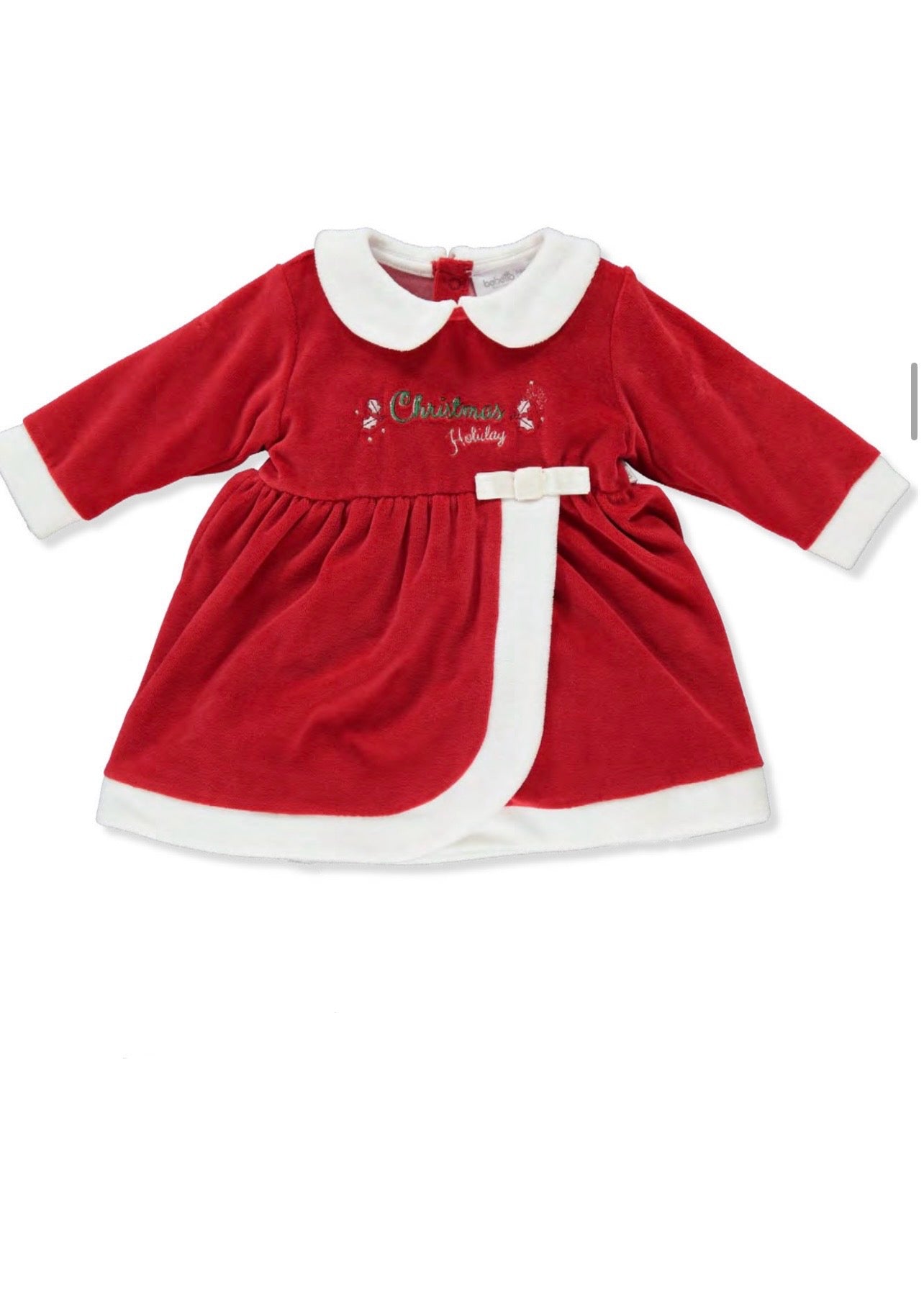 فستان بيبي مخمل 🎄