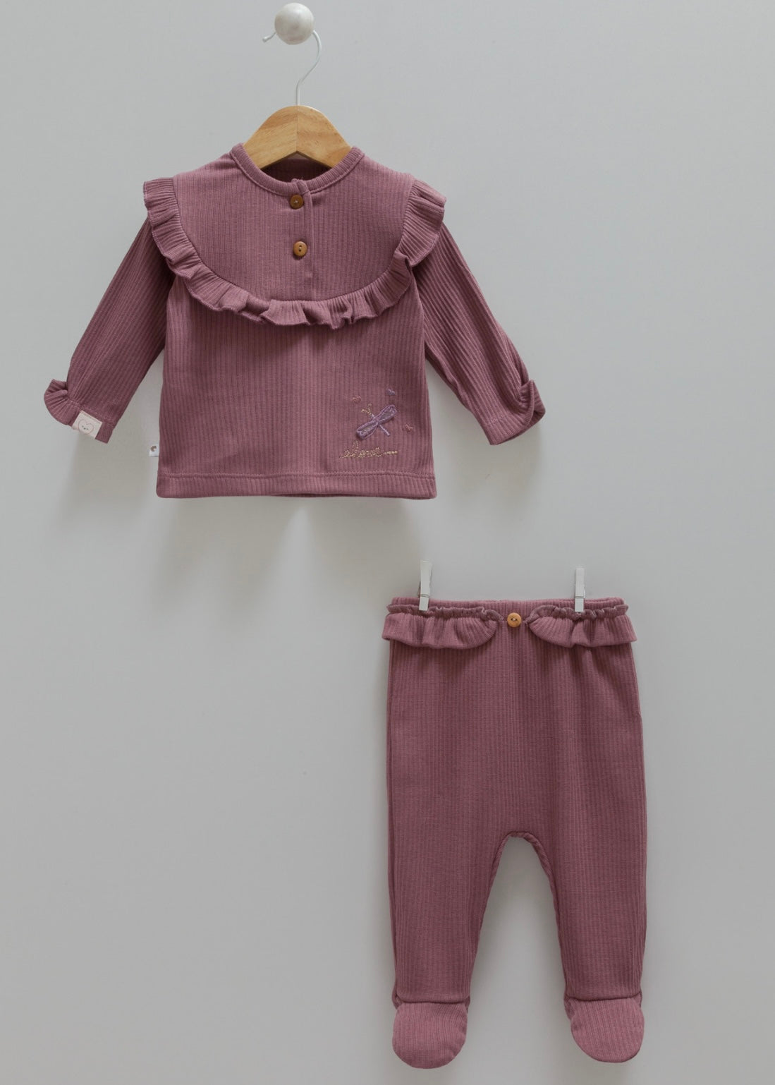 طقم بيبي قطن ١٠٠٪‏🤍